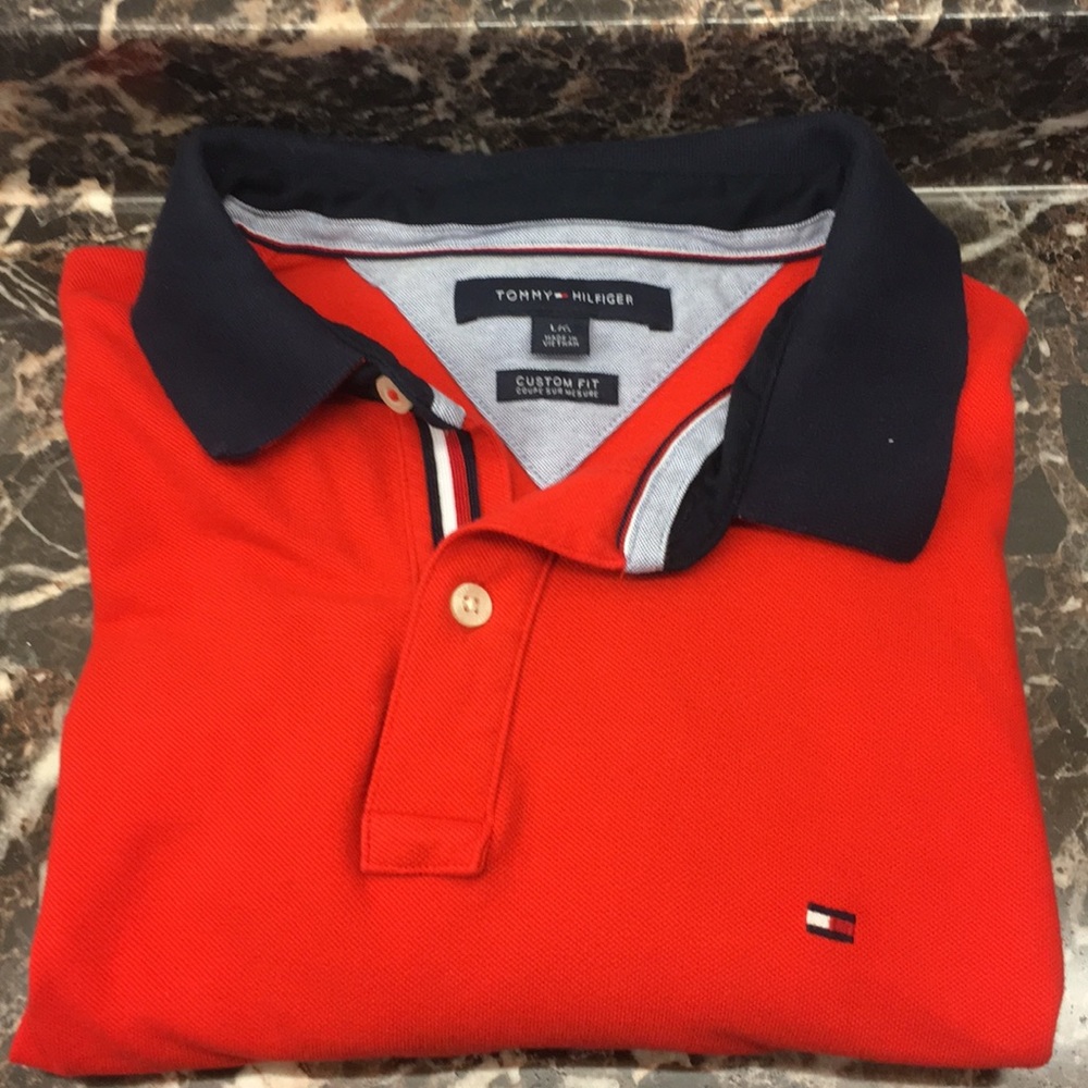 Tommy Hilfiger red polo - Picture 6 of 6